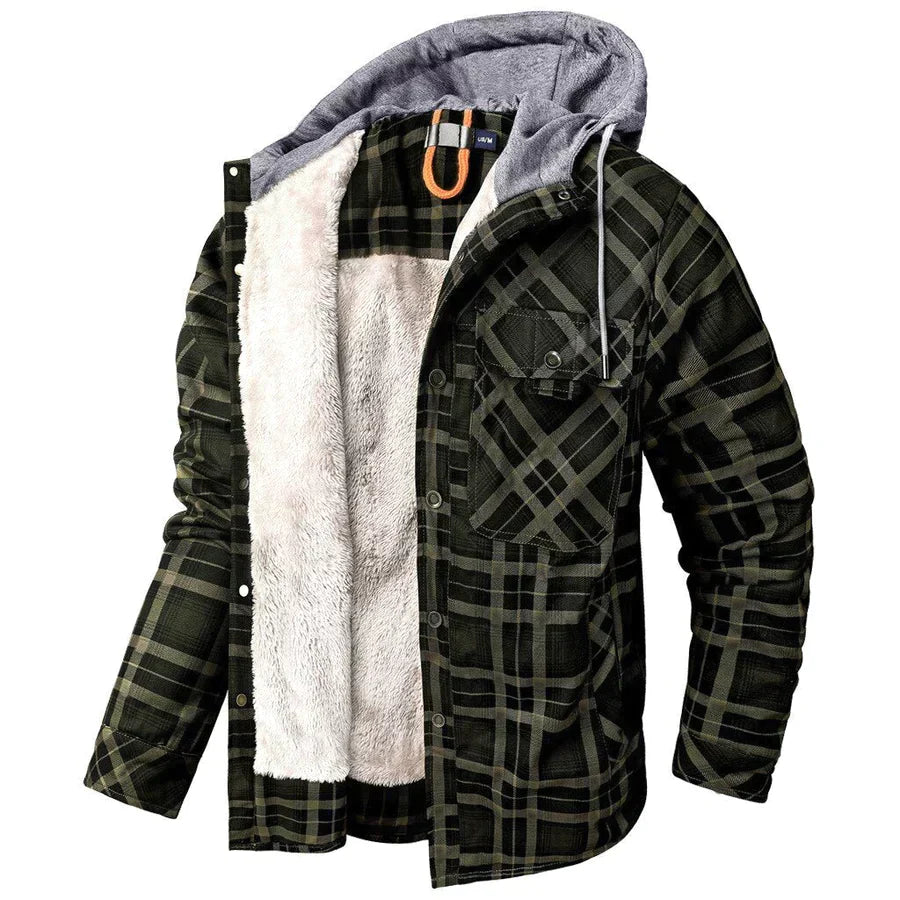 NOAH - Veste en Flanelle Polaire d'Hiver