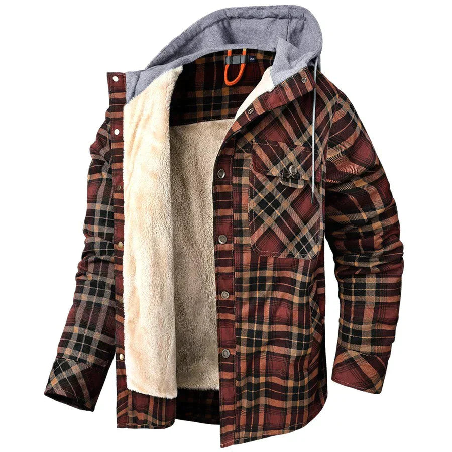 NOAH - Veste en Flanelle Polaire d'Hiver